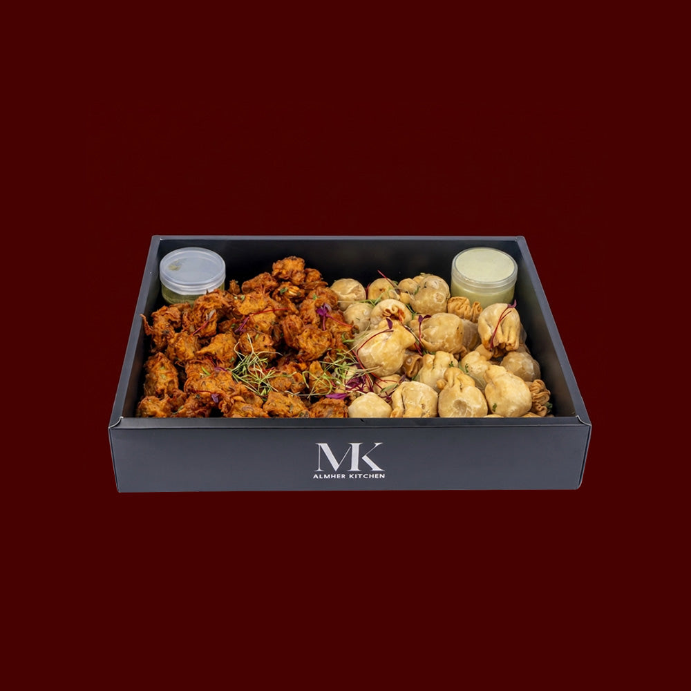 Vegatables samosa & bakoora